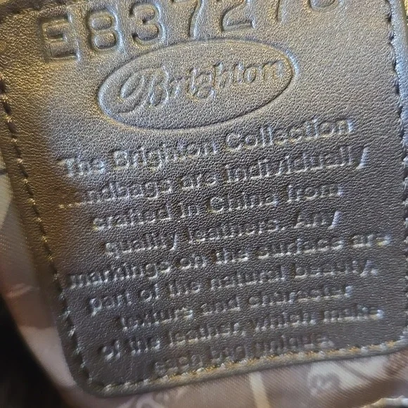 Brighton Andie Deep Burgundy Studded Pebbled Leather Shoulder Bag - Picture 11 of 16